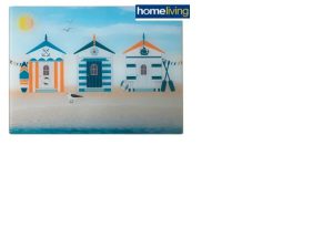 Glass Worktop Saver Sand-Wood Beach HH3008