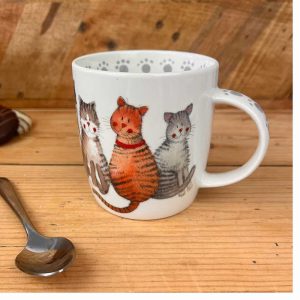 Alex Clark Marvellous Moggies Mug