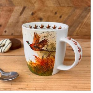 Alex Clark Pheasant and Bracken Mug