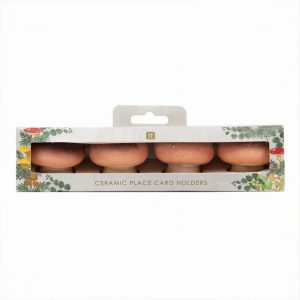 Midnight Forest Mushroom Place Card Holders – 4 Pack