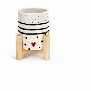 Dots and Stripes Mini Planter