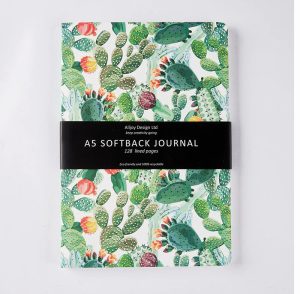 Softback Journal Cacti A5