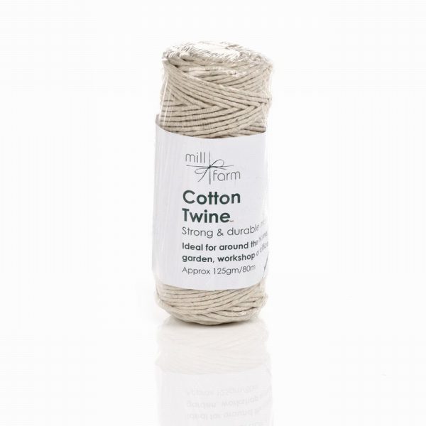 mill farm cotton twine small 125g spool