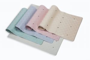 Rubber Bath Mat Extra Long – White