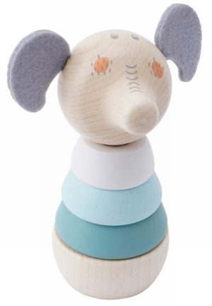 Little Tribe Eddie the Elephant Stacking Toy