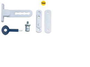 Ventilation Window Lock White Finish Pack of 1