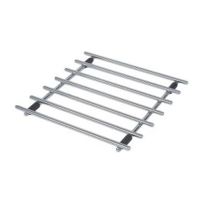 Stylish square chrome Trivet, 25 x 25cm.