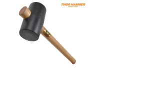 Black Rubber Mallet 64mm 550g