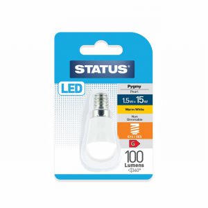 Pygmy/ Fridge LED 1.3W 120 Lumen Clear Small Edison Screw