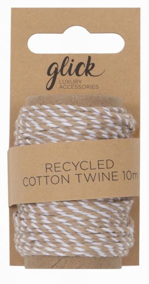 Recycled Cotton Twine Gold