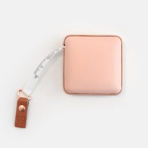 Caroline Gardner Tape Measure Pink and Rose Gold