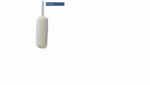 Toilet Brush Set White