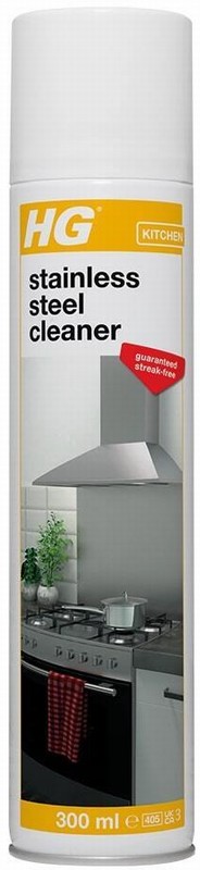 hg rapid stainless steel cleaner for kitchens 300ml