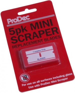Prodec Contoured Scraper Blades