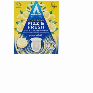 Astonish Fizz N Fresh Toilet Tablets Lemon x 8