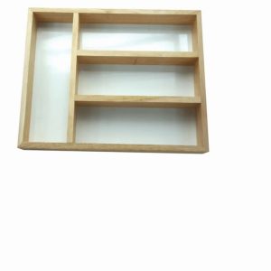 Apollo Rubberwood Cutlery Tray 32 x 24cm