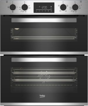 Beko CTFY22309X 59.4cm Built under Electric Double Oven – Stainl