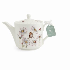 Wrendale Designs 2 pint Teapot- Oops A Daisy