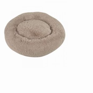 Calming Shaggy Faux FurBed – Silver – L