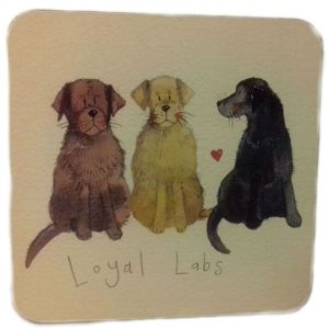 Alex Clark Loyal Labs Corked Backed Coaster