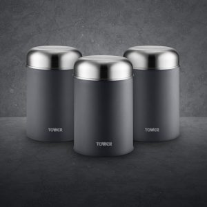Tower Infinity Stone Canister Slate Grey single