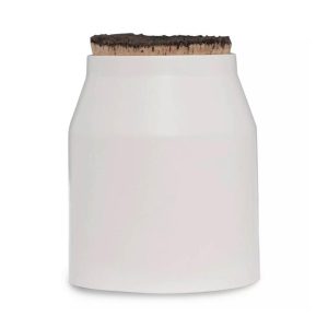 Natural Life Medium Ceramic Storage Jar with Weathered Cork Lid