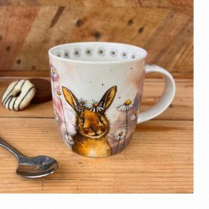 Alex Clark Rabbit and Daisies Mug