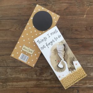 Alex Clark Nellie Elephant Magnetic To Do List