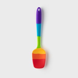 Rainbow Silicone Spatula Spoon