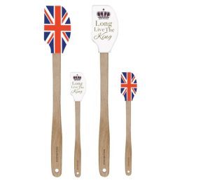 Coronation Set Of 2 Baking Spatulas Assorted.