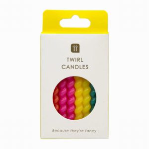 Twirl Candles – 8 Pack