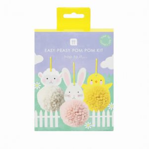Easter Animals Pom Pom Kit – 6 Pack