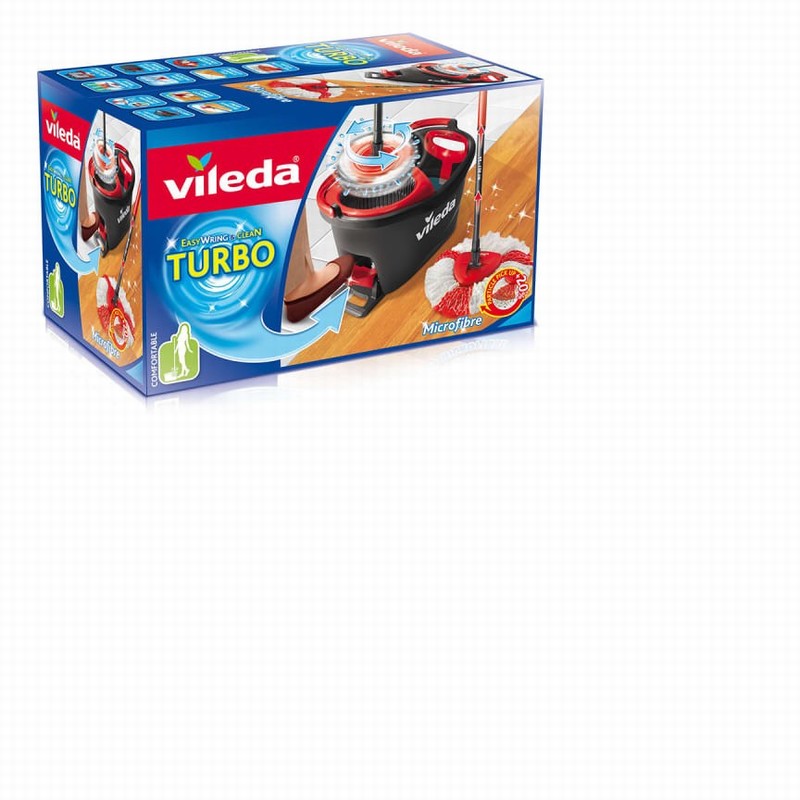 vileda easy wring & clean turbo mop & bucket fh155675