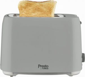 Tower Presto 2 Slice Toaster Grey