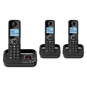 Alcatel F860 Voice full featured Cordless Phone, Triple Pack