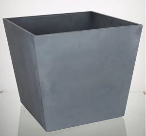 Beton Low Square Planter Grey 242845