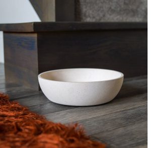 Zoon FloorGrip Bamboo Bowl – 14cm – Stone