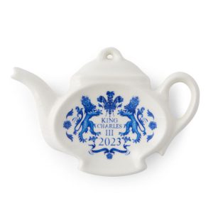 King Charles III Commemorative Coronation Teabag Tidy
