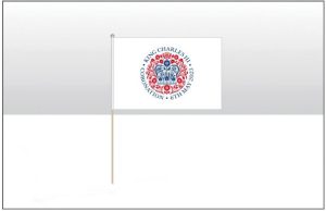 Official logo coronation flag