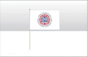 Official logo coronation flag