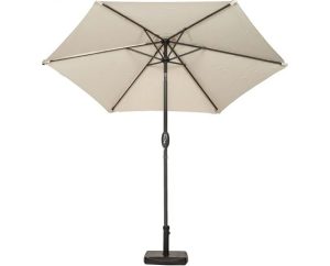 Parasol + Crank & Tilt Paint Ivory 2.5m 735305