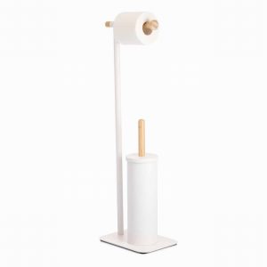 Sonata White Toilet Brush Combo