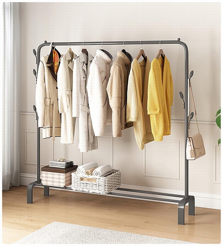 Slimline 17 Jacket Hanger - High Gloss White with Gold Hook