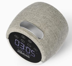 Roberts Zen Plus DAB/DAB+/FM Bluetooth Bedside Clock Radio White