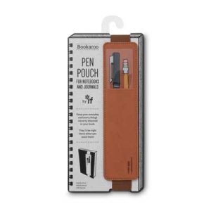 Bookaroo Pen Pouch – Brown