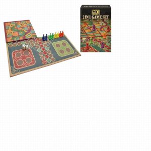 KandyToys Snakes & Ladders + Ludo Game