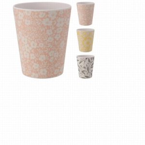 Melamine Beaker Pastel Foliage- Assorted colours