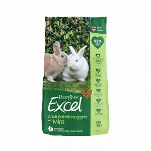 Burgess Excel Rabbit Nuggets with Mint 1.5kg