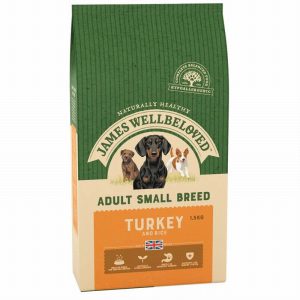 James Wellbeloved Adult Small Breed with Turkey 7.5kg