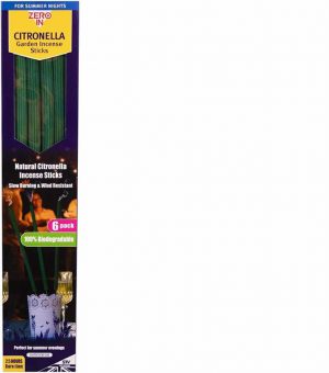 Citronella Garden Incense Sticks 6 Pack